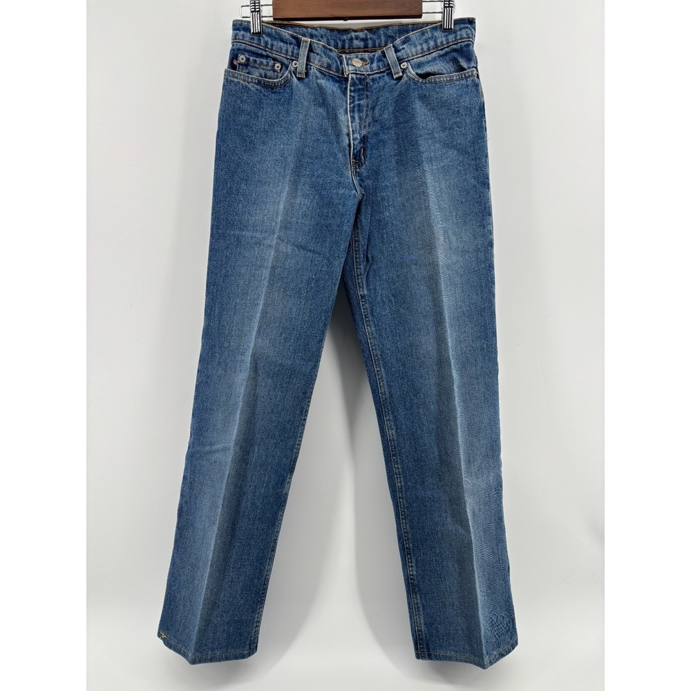 Polo Ralph Lauren Straight Leg Jeans Womens Blue Denim Saturday Jean 4x32 29x30